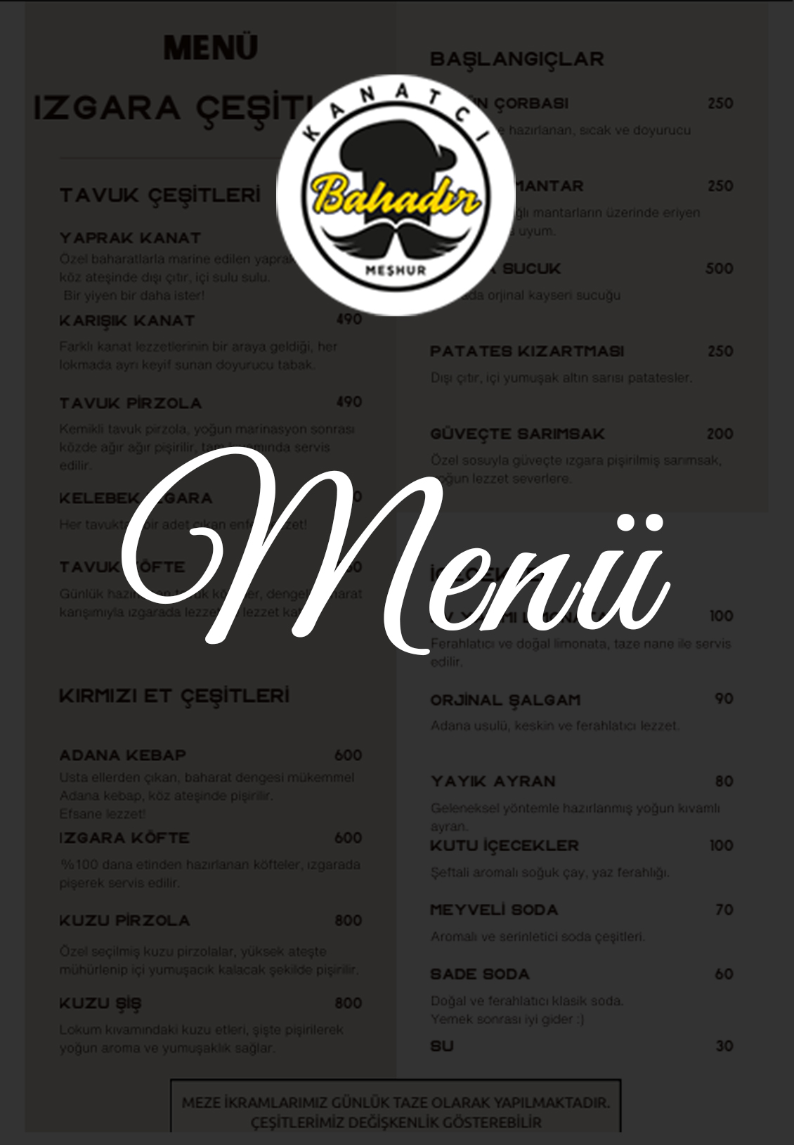 Menü
